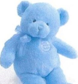 Blue Teddy Bear 0001